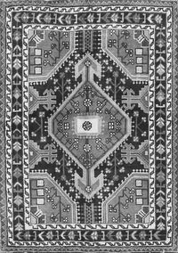 Medallion Gray Traditional Rug, tr4368gry