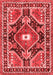 Medallion Red Traditional Area Rugs