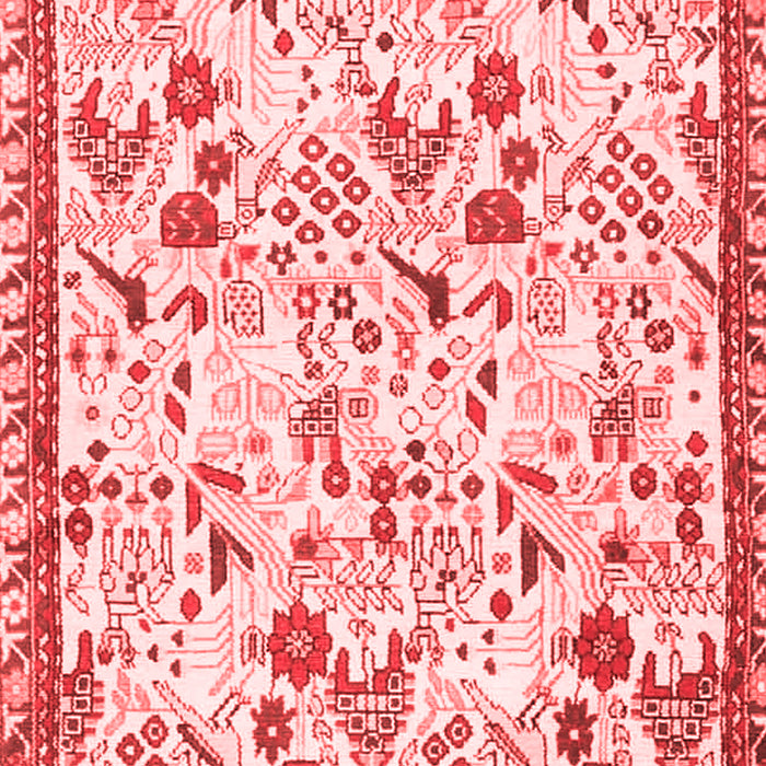 Animal Red Traditional Area Rugs
