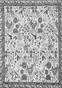 Animal Gray Traditional Rug, tr4369gry