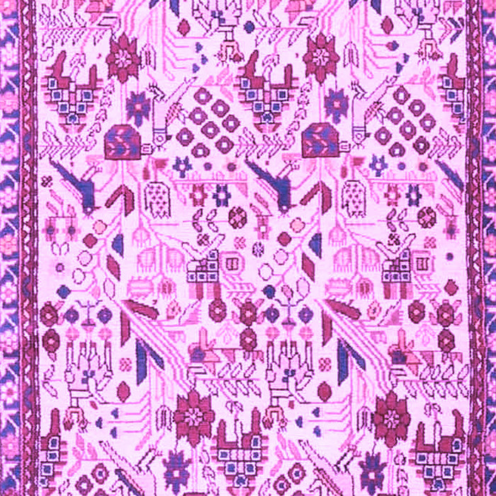 Animal Purple Traditional Rug, tr4369pur