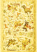 Animal Yellow Traditional Rug, tr436yw