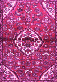 Medallion Pink Traditional Rug, tr4370pnk