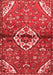 Medallion Red Traditional Area Rugs