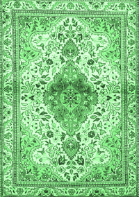 Persian Emerald Green Traditional Rug, tr4371emgrn