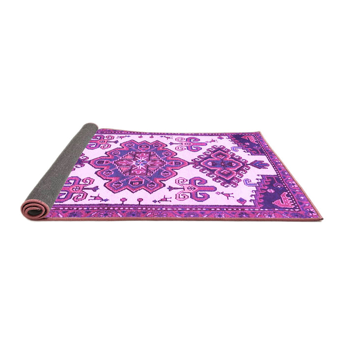 Sideview of Persian Purple Traditional Rug, tr4372pur