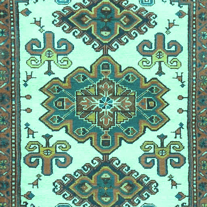 Persian Turquoise Traditional Rug, tr4372turq
