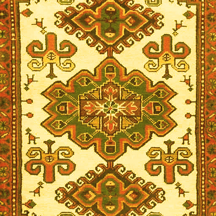 Persian Yellow Traditional Rug, tr4372yw