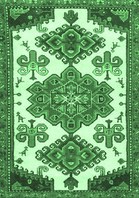 Persian Emerald Green Traditional Rug, tr4372emgrn