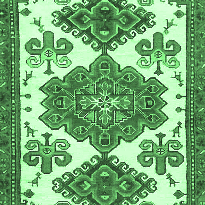 Persian Emerald Green Traditional Rug, tr4372emgrn