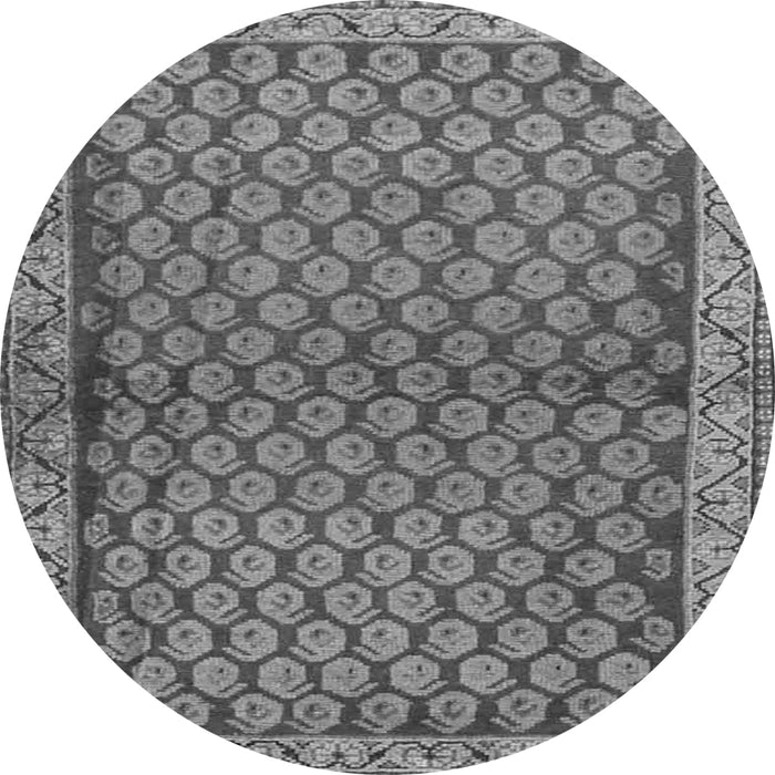 Machine Washable Persian Gray Traditional Rug, wshtr4373gry