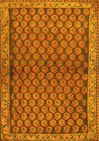 Persian Yellow Traditional Rug, tr4373yw