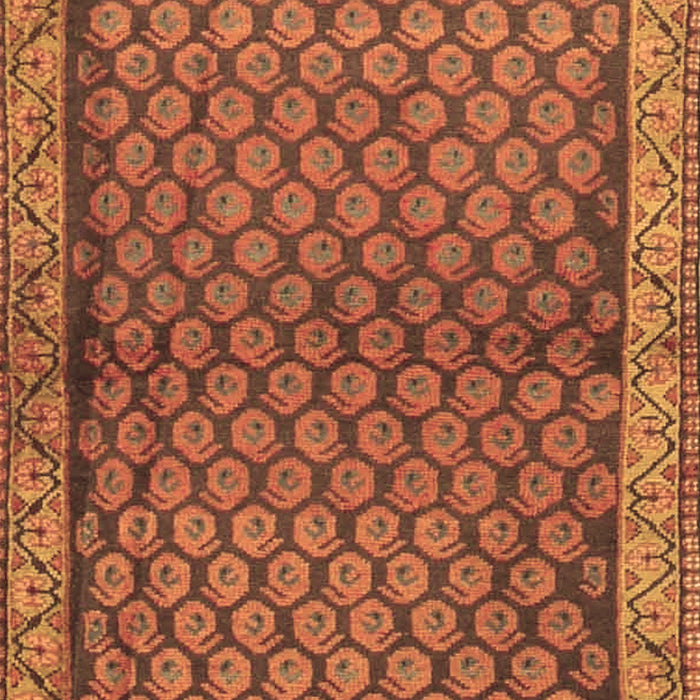 Machine Washable Persian Brown Traditional Rug, wshtr4373brn