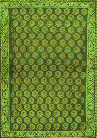 Persian Green Traditional Rug, tr4373grn