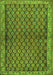 Persian Green Traditional Rug, tr4373grn