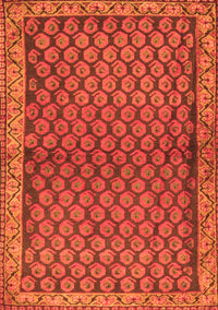 Persian Orange Traditional Rug, tr4373org