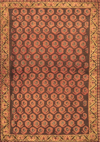 Persian Brown Traditional Rug, tr4373brn