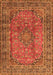 Persian Orange Traditional Rug, tr4374org