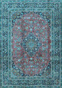 Persian Light Blue Traditional Rug, tr4374lblu