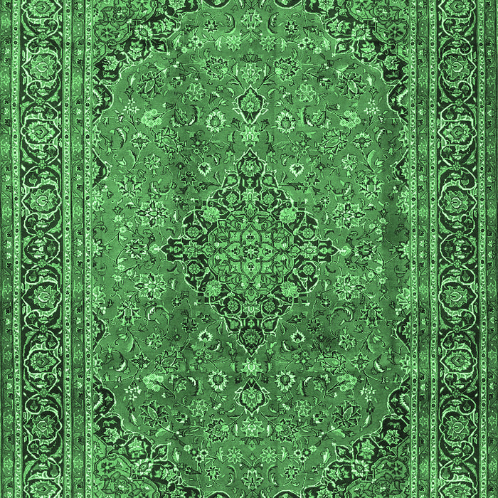 Persian Emerald Green Traditional Rug, tr4374emgrn