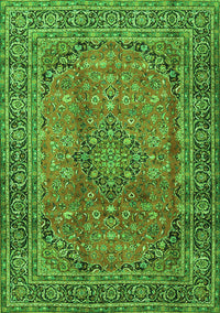 Persian Green Traditional Rug, tr4374grn