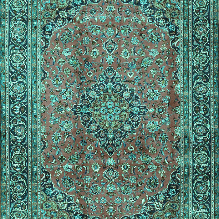 Persian Turquoise Traditional Rug, tr4374turq