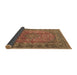 Sideview of Persian Brown Traditional Rug, tr4374brn