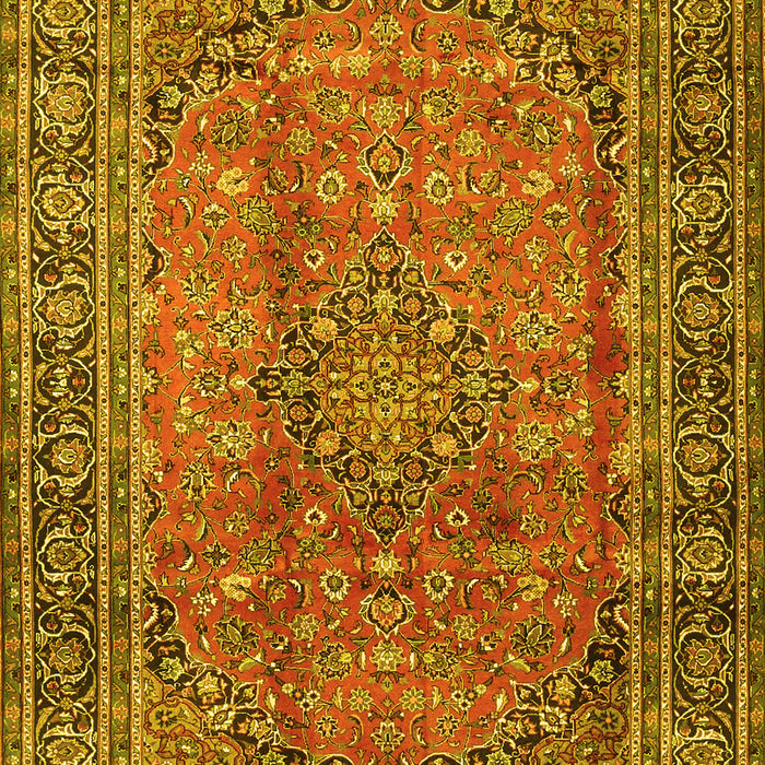 Persian Yellow Traditional Rug, tr4374yw