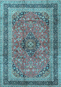 Persian Light Blue Traditional Rug, tr4375lblu