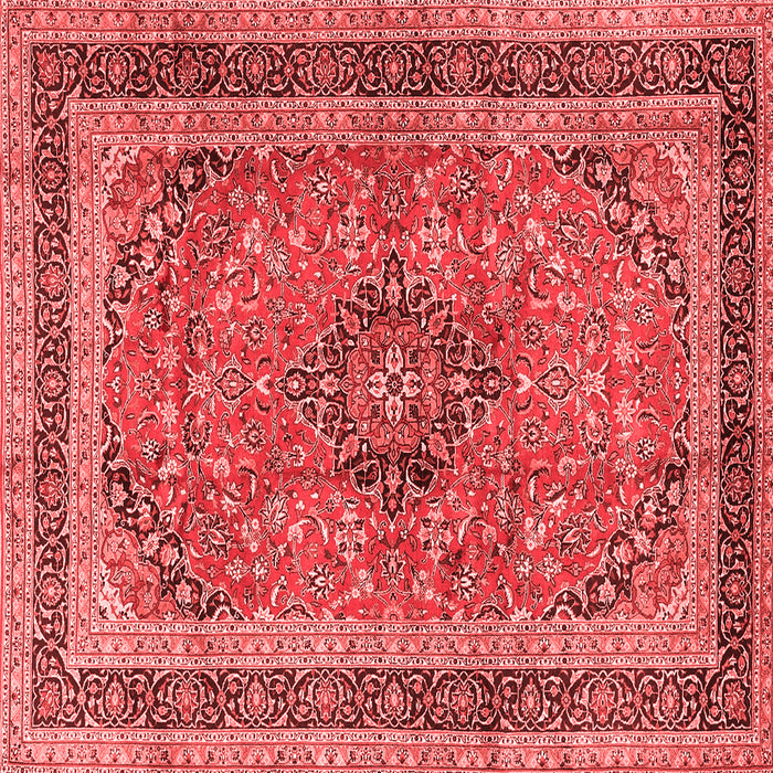 Machine Washable Persian Red Traditional Rug, wshtr4375red
