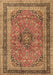 Persian Brown Traditional Rug, tr4375brn