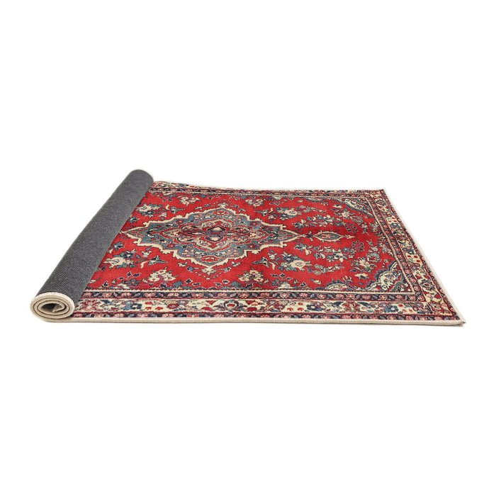 Sideview of Traditional Red Persian Rug, tr4376