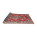 Sideview of Traditional Red Persian Rug, tr4376