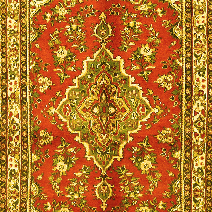 Persian Yellow Traditional Rug, tr4376yw
