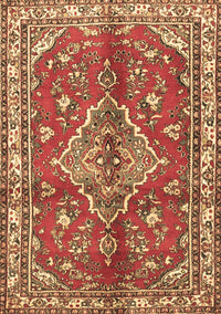 Persian Brown Traditional Rug, tr4376brn