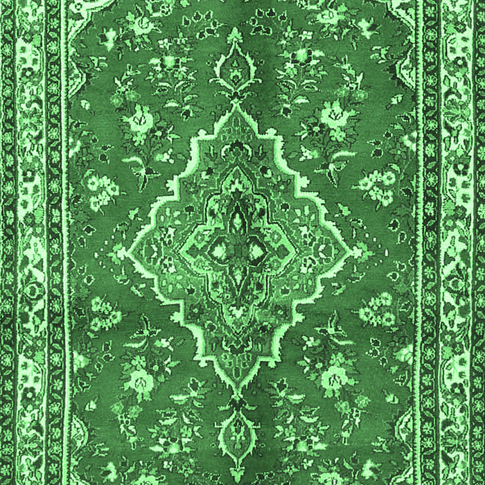 Persian Emerald Green Traditional Rug, tr4376emgrn