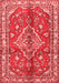 Persian Red Traditional Area Rugs
