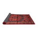 Sideview of Traditional Red Persian Rug, tr4377