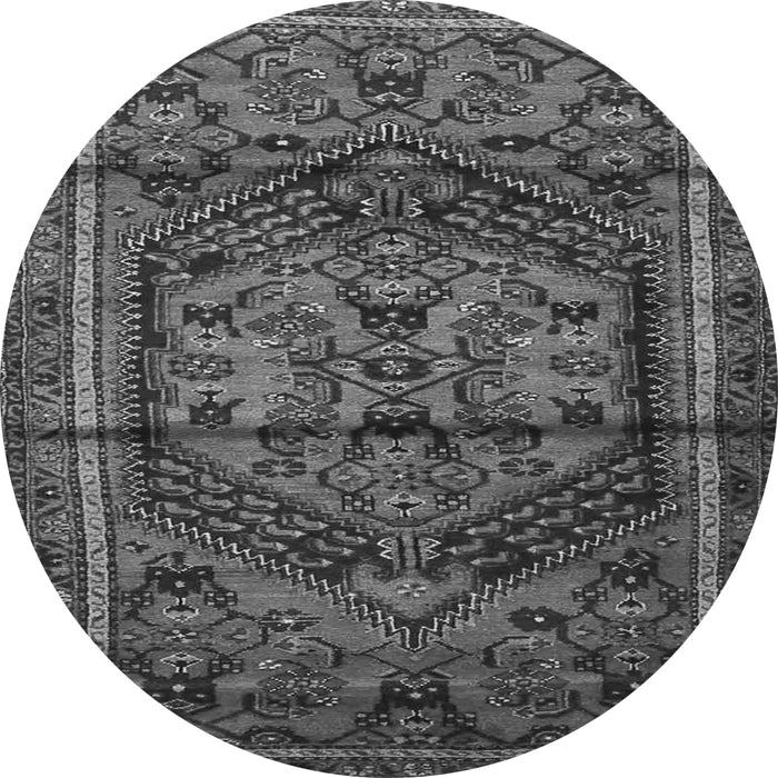 Machine Washable Persian Gray Traditional Rug, wshtr4377gry