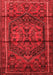 Persian Red Traditional Area Rugs