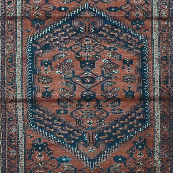 Machine Washable Persian Light Blue Traditional Rug, wshtr4377lblu