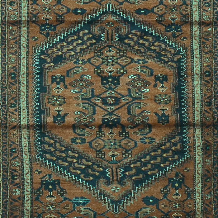 Persian Turquoise Traditional Rug, tr4377turq