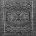 Serging Thickness of Persian Gray Traditional Rug, tr4377gry