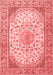 Medallion Red Traditional Area Rugs