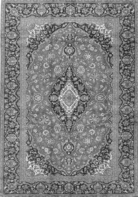 Medallion Gray Traditional Rug, tr4379gry