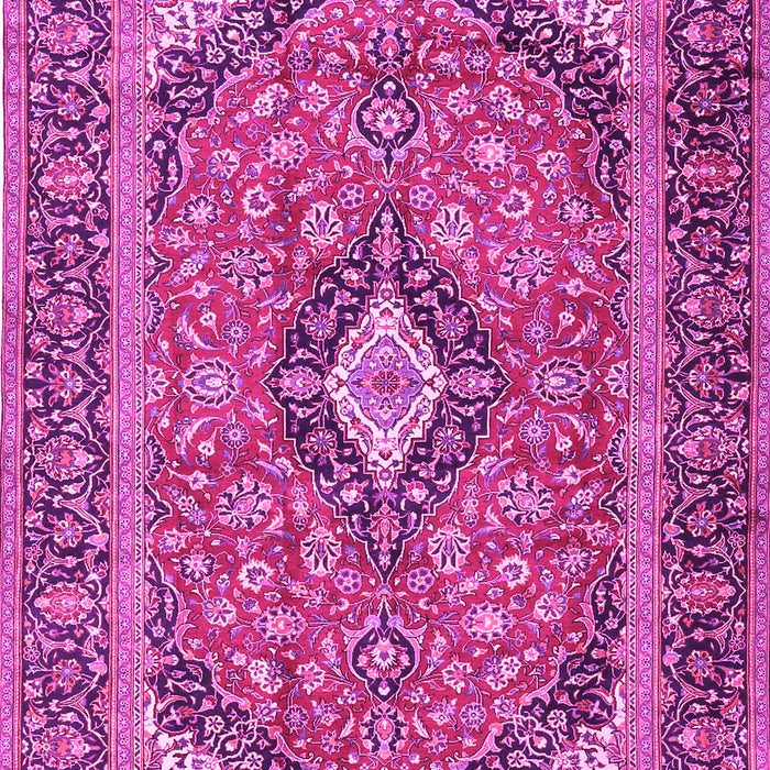Medallion Pink Traditional Rug, tr4379pnk