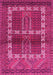 Southwestern Pink Country Rug, tr437pnk