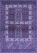 Southwestern Blue Country Rug, tr437blu