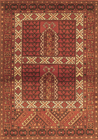 Southwestern Brown Country Rug, tr437brn