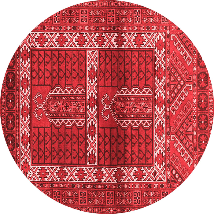 Machine Washable Southwestern Red Country Rug, wshtr437red